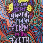 Bible verse coloring book for girls