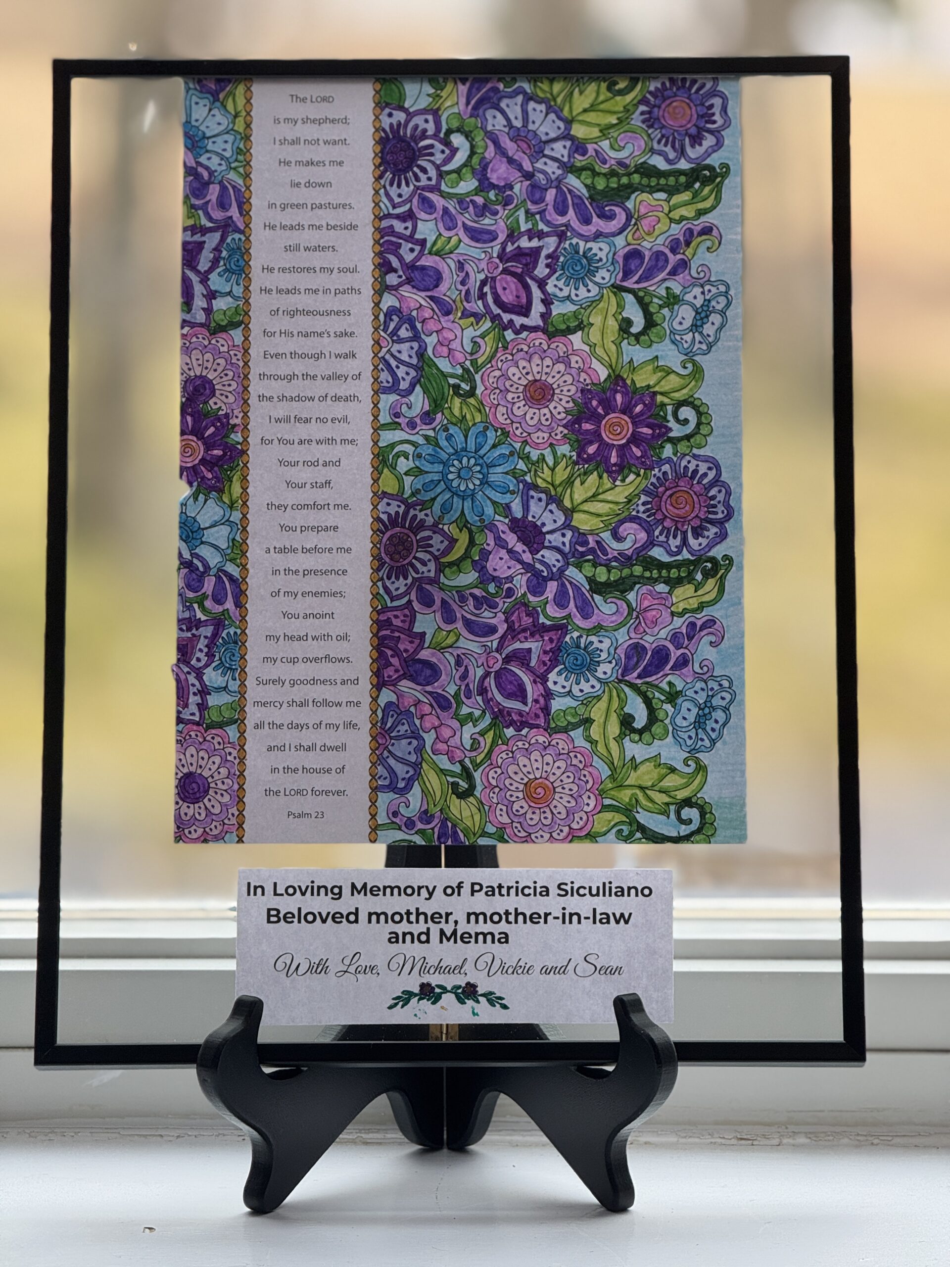 Coloring therapy through grief