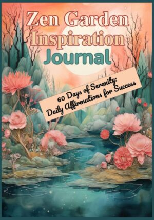 Zen Garden Journal with daily affirmations for success